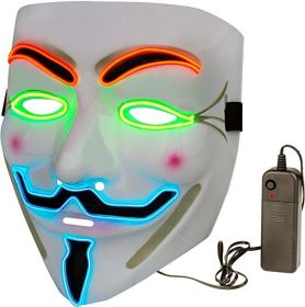 V for Vendetta Mask Anonymous Guy Fawkes Halloween Mask