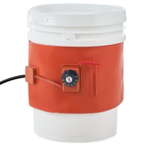 VEVOR 5 Gallon Metal Drum Heater 800 Watt 7.75 inch Width86-302Â°F Adjustable