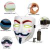 V for Vendetta Mask Anonymous Guy Fawkes Halloween Mask